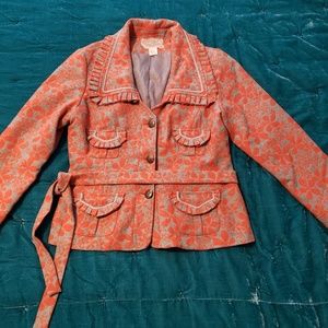 Gently used Nick and Mo military style jacket.